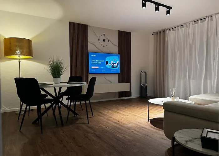 公寓 Moderne In Ideal Fuer Familien Und Monteure Bis 6 Personen *