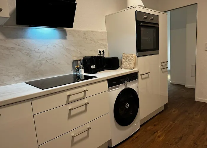 Moderne In Ideal Fuer Familien Und Monteure Bis 6 Personen شقة مارل